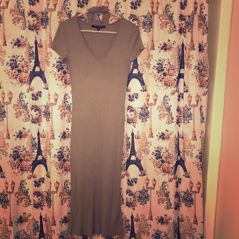 Sage Bodycon Dress